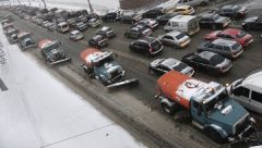 Коммунальнщики Москвы за сутки убрали свыше 220 тысяч кубометров снега