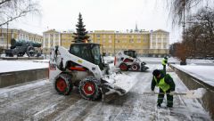 Около 400 тысяч кубометров снега было вывезено за сутки с улиц Москвы