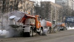 С улиц Москвы вывезли почти в 2 раза больше снега, чем за прошлую зиму