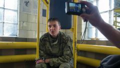 У суда, где пройдет процесс по жалобе Савченко, дежурит спецназ