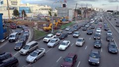 Строительство развязки на Ленинградского шоссе могут завершить в 2016г
