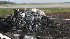 Черные ящики сгоревшего SSJ-100 расшифровали, сообщил источник