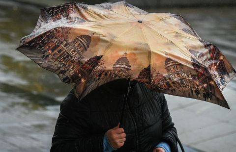 В последний день осени в Москве прошел сильнейший за 69 лет дождь