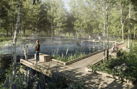 В пойме реки Яузы в Москве появится дерт-парк