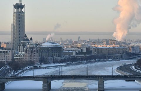 Третье электросудно проходит тестирование на Москве-реке