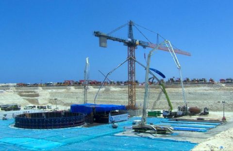Строительство АЭС "Эль-Дабаа" в Египте идет с опережением, заявил Мантуров