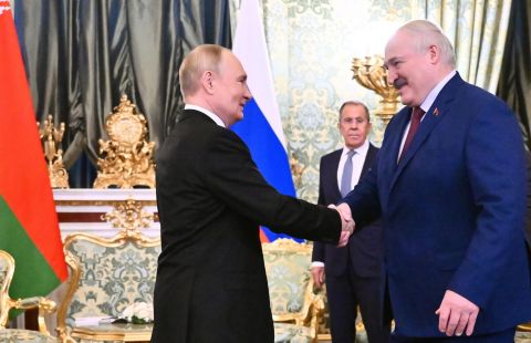 В Кремле начались переговоры Путина и Лукашенко