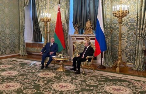 Путин: у Лукашенко сегодня насыщенный рабочий день в Москве